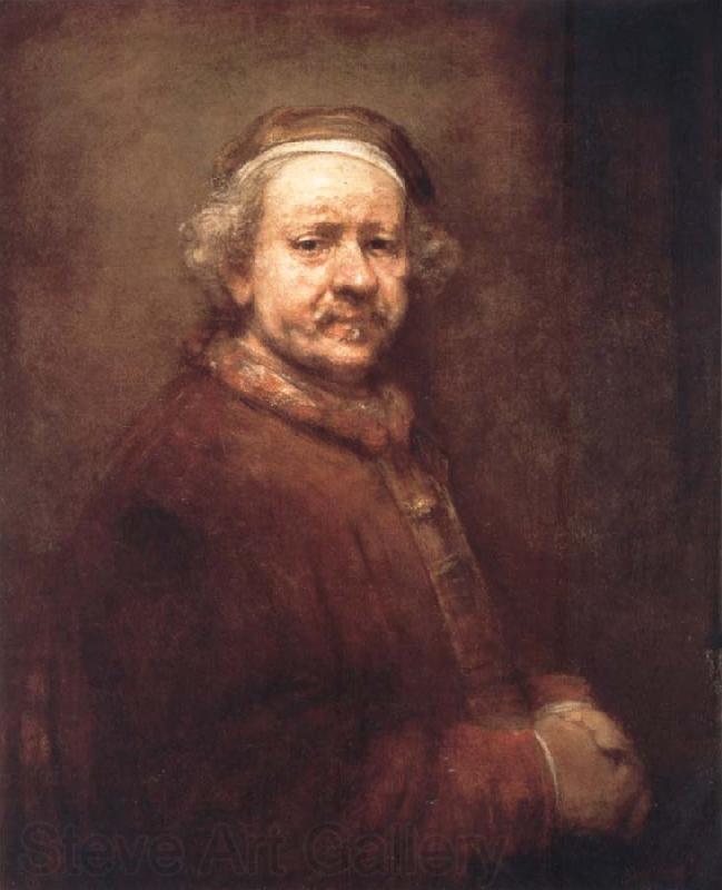 REMBRANDT Harmenszoon van Rijn Self-Portrait at the Age of 63,1669